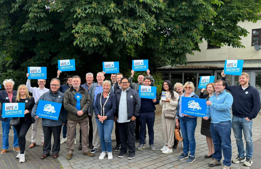 Hertford & Stortford Conservative Association campaigning